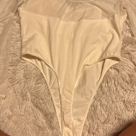 1960’s DeLaRose Cream Lace bodysuit - Picture 7 of 10